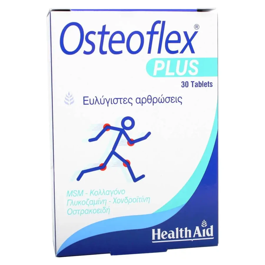 Health Aid Osteoflex Plus (Glucosamine + Chondroitin + MSM) Tablets 30: цены и характеристики