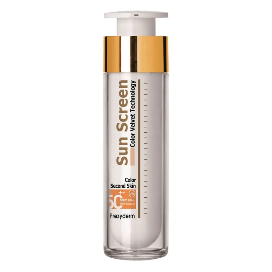 Сонцезахисний крем для обличчя Frezyderm Velvet Colour Face spf50+ 50мл: ціни та характеристики