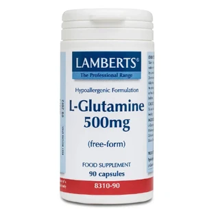Lamberts L-Glutamine 500mg 90 капс.