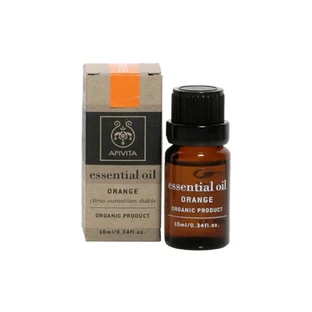 Ефірна олія апельсина Apivita Organic Orange 10 мл
