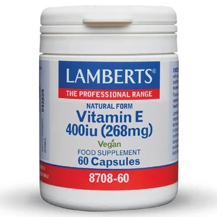Lamberts Vitamin E 400iu Natural 60 капс.