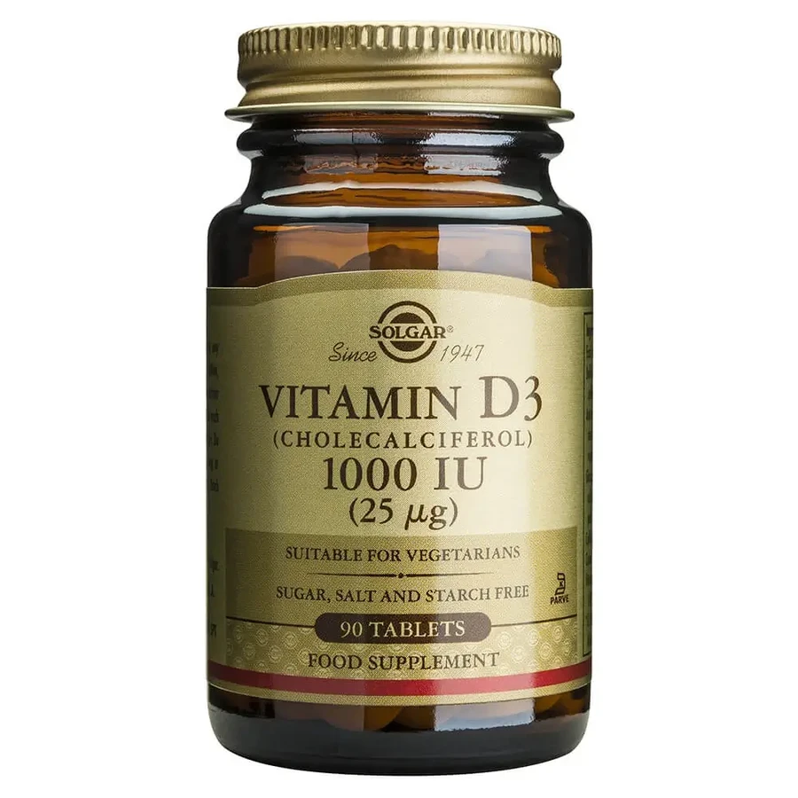 Solgar Vitamin D3 1000 МО 90 табл.: ціни та характеристики