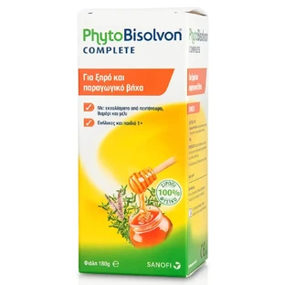 Санофи ФитоБизолвон полный сироп от сухого и продуктивного кашля 180 гр