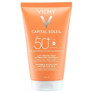 Vichy Capital Soleil Невидимое увлажняющее защитное молочко SPF50+ 150 мл