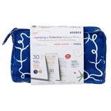 Korres Promo Pack Солнцезащитный крем для лица с йогуртом SPF30 50 мл и БЕСПЛАТНЫЙ пробиотический пенящийся очищающий крем с греческим йогуртом 20 мл