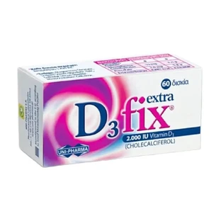 Uni-Farma D3 Fix Extra 2000 МО 60 табл.