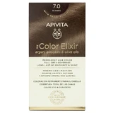 Apivita My Colour Elixir Перманентная краска для волос N7.0 Натуральный блондин