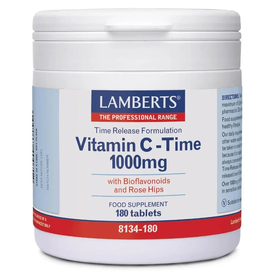 Lamberts Time Release Vitamin C 1000mg 180tabs: цены и характеристики