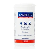 Ламбертс A-Z Мультивитамины 30 таблеток