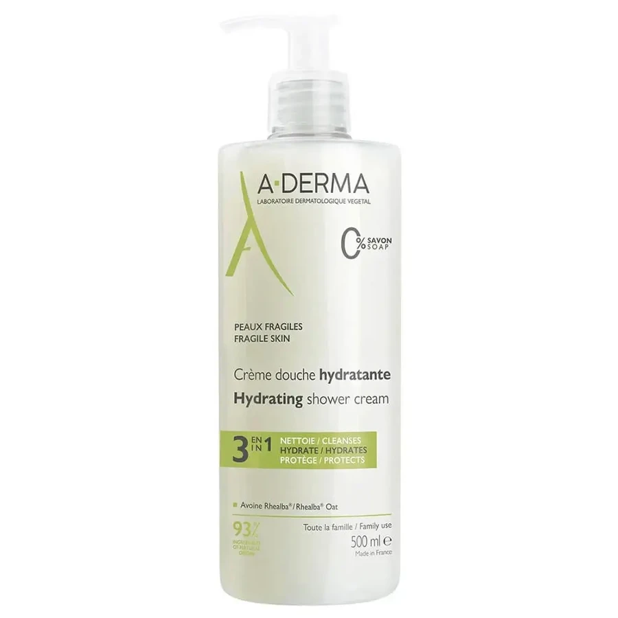 A-Derma Увлажняющий крем для душа 500 мл: цены и характеристики