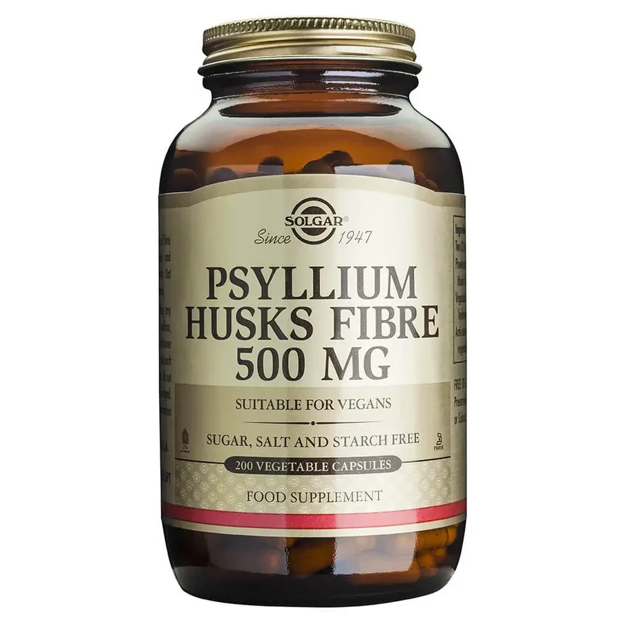 Solgar Psyllium Husks Fibre 500mg 200caps: цены и характеристики