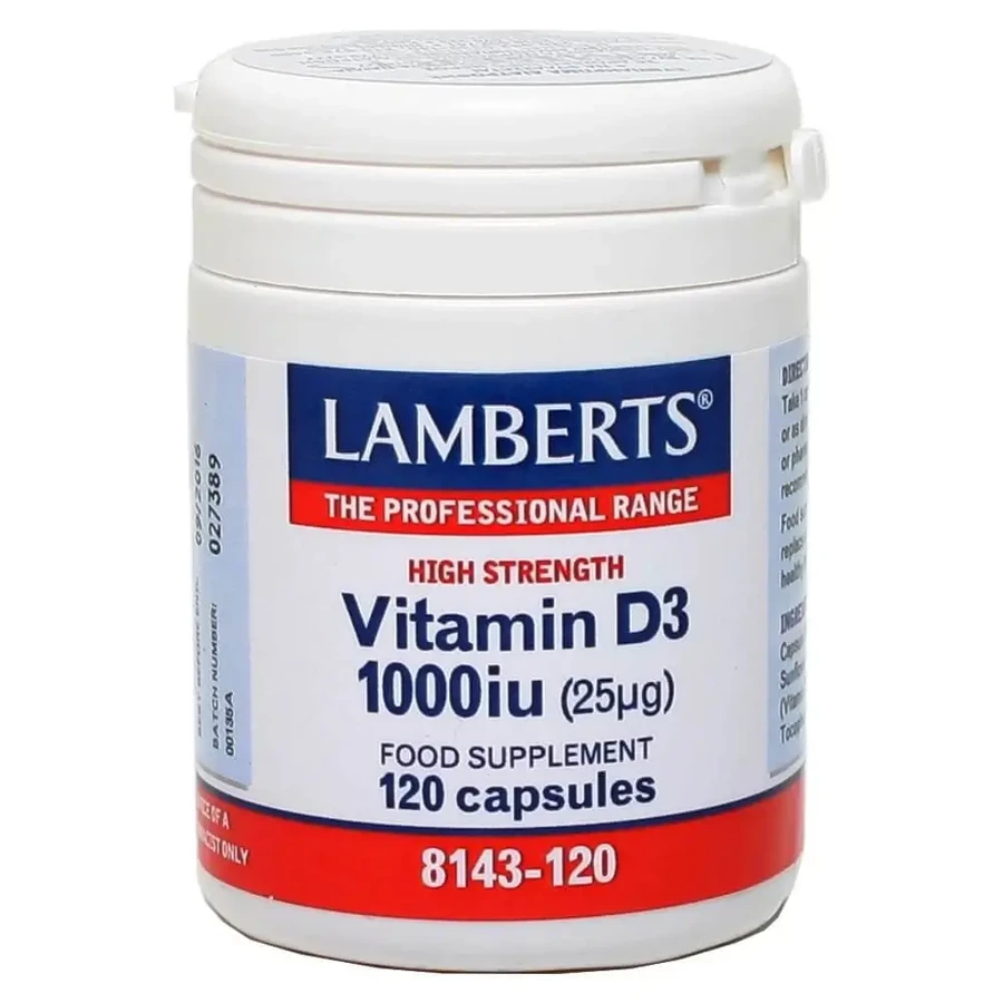 Lamberts Vitamin D3 1000iu 120tabs: ціни та характеристики