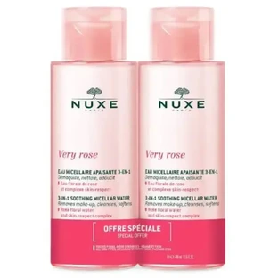 Nuxe Promo Pack Very Rose 3in1 Soothing Micellar Water 2x400 мл