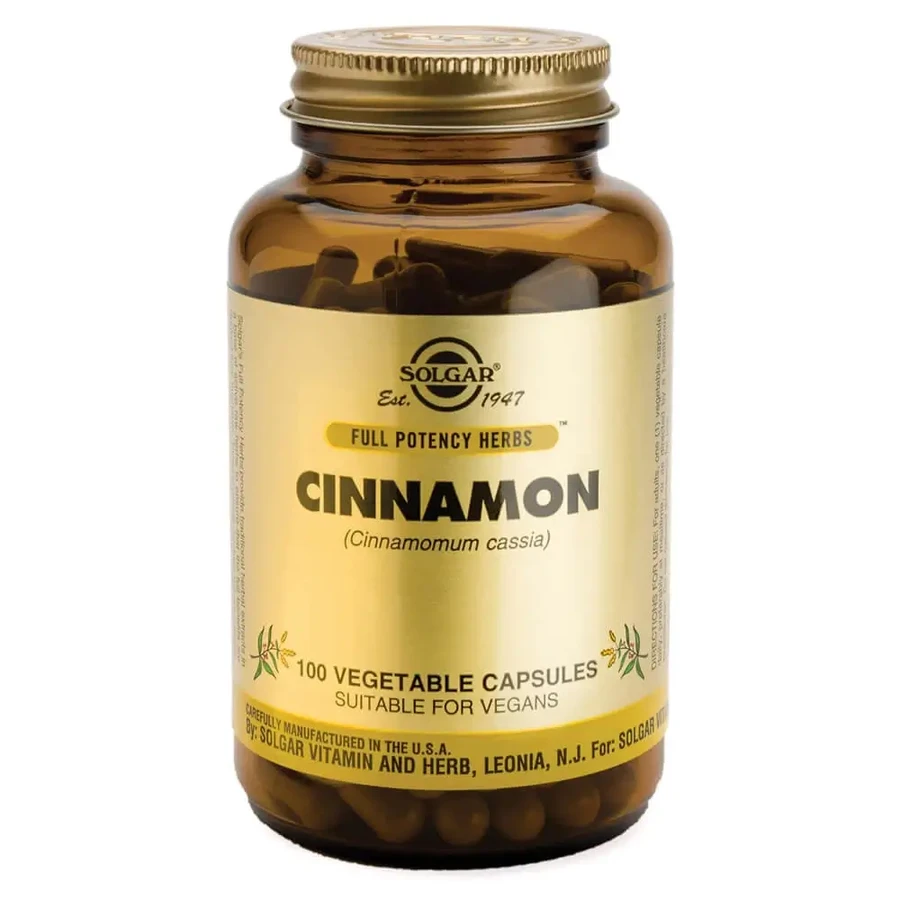 Solgar Cinnamon Veg Caps 100 Caps: цены и характеристики