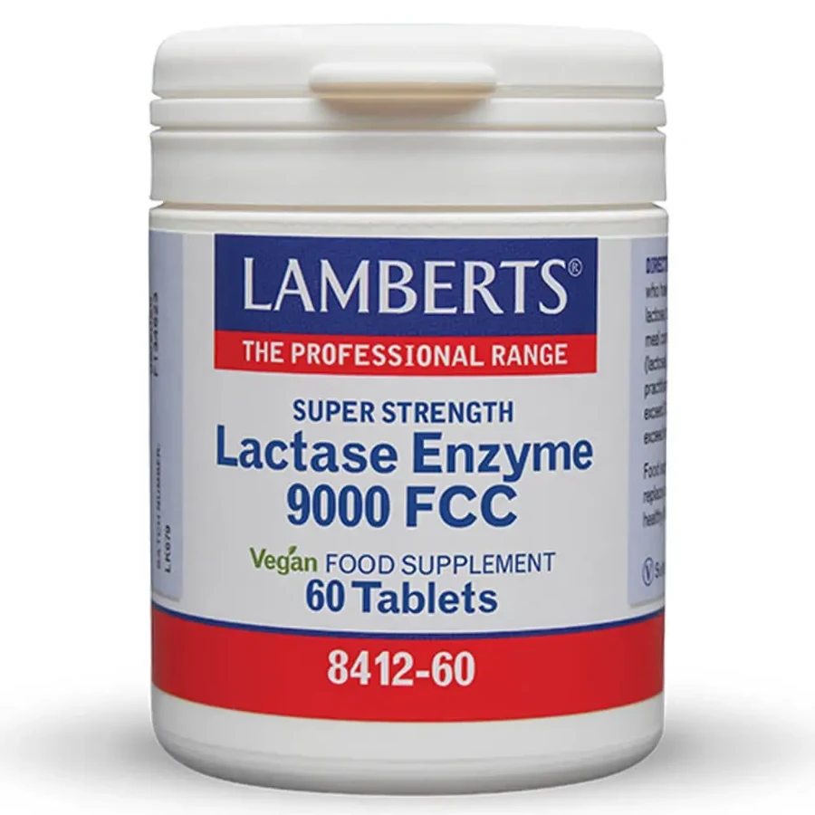 Lamberts Лактаза Фермент Lactase 9000 FCC 60таб.: ціни та характеристики