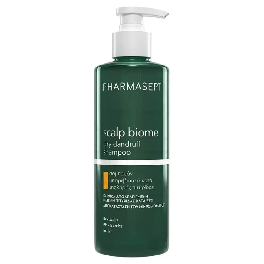 Шампунь від сухої лупи Pharmasept Scalp Biome 400мл: ціни та характеристики