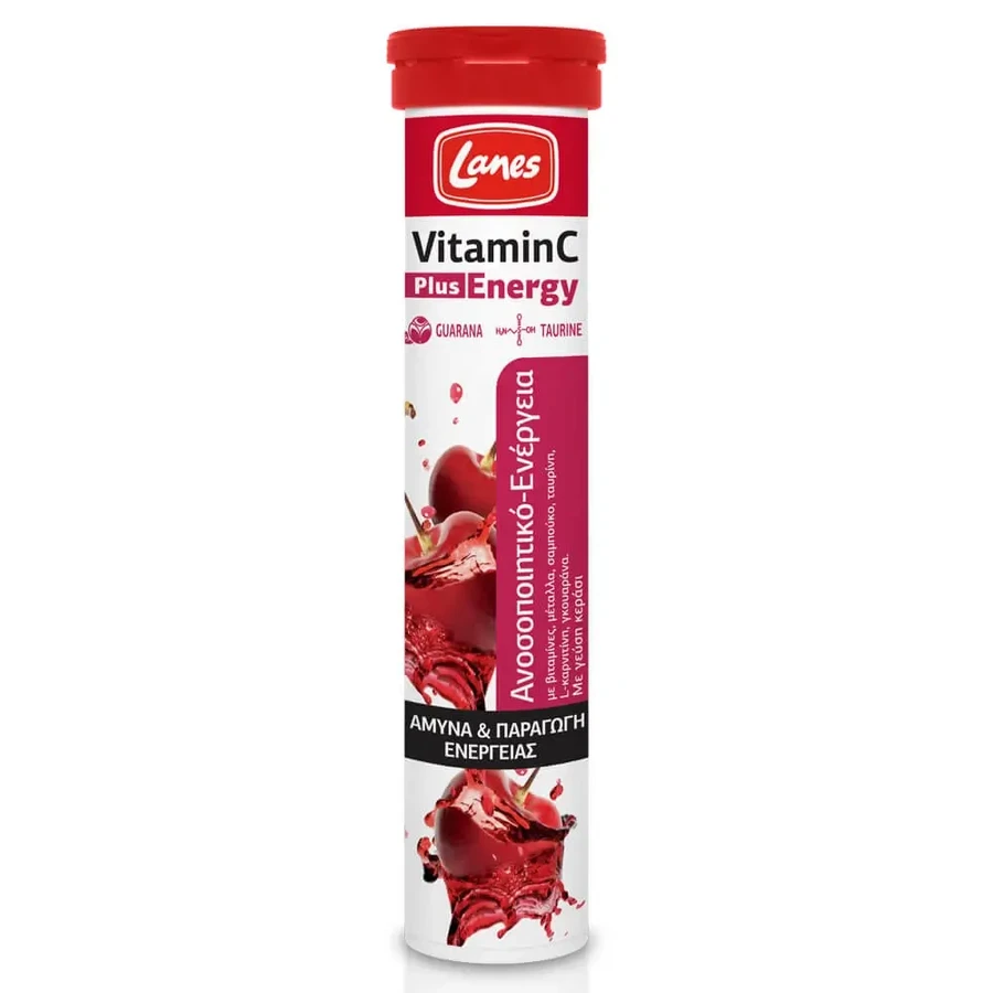 Lanes Vitamin C Plus Energy 20eff.tabs: ціни та характеристики