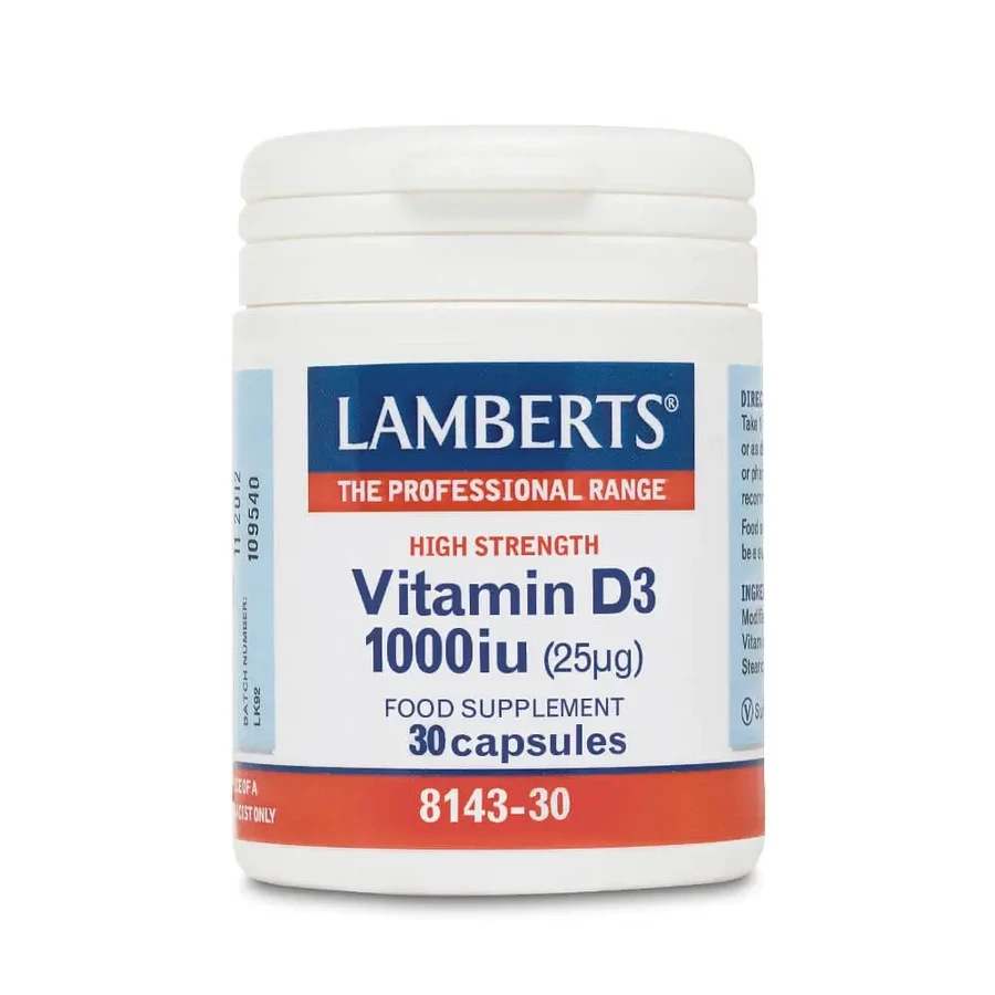 Lamberts Vitamin D3 1000iu 30tabs: ціни та характеристики