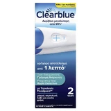 Двойной экспресс-тест на беременность Clearblue (2 штуки)