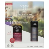 Apivita Promo Pack Женский тоник для ухода за волосами с лосьоном от выпадения волос 150 мл и женский тонизирующий шампунь 250 мл БЕСПЛАТНО
