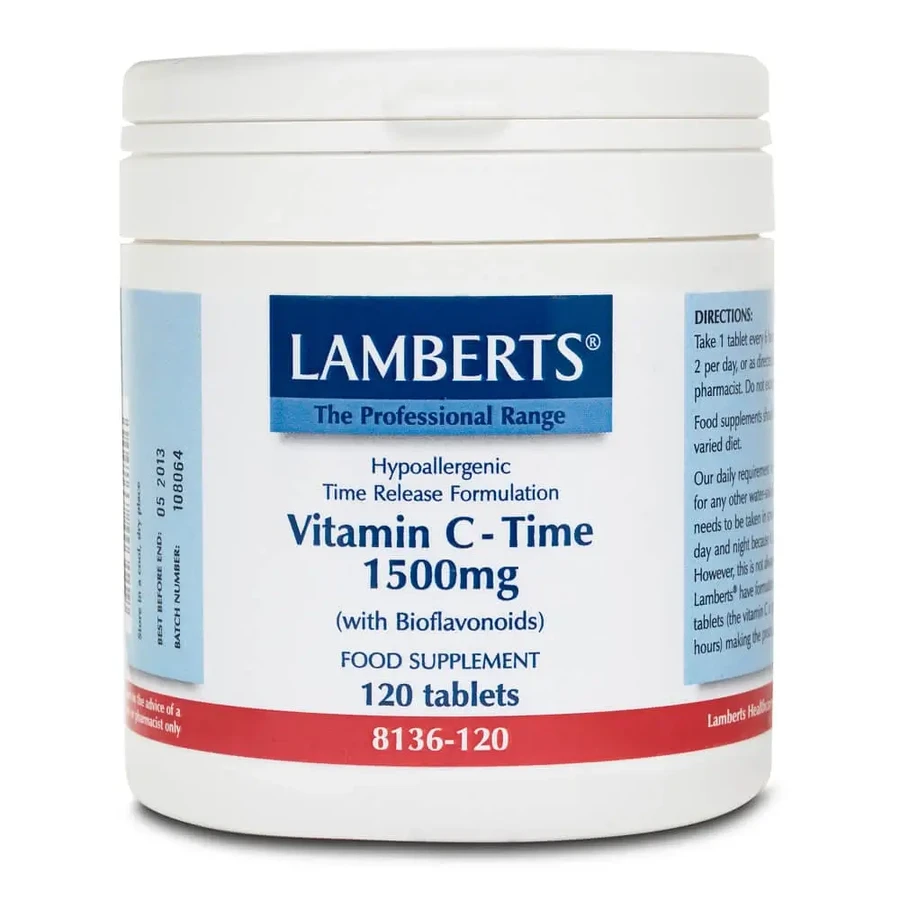 Lamberts Vitamin C 1500mg 120tabs: ціни та характеристики
