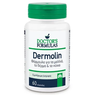 Doctor's Formulas Дермолін Формула для волосся, шкіри та нігтів 60 капс.