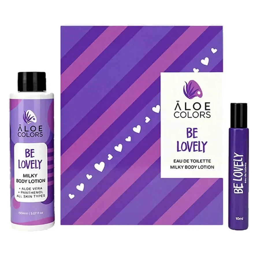 Подарунковий набір Aloe+ Colours Be Lovely з лосьйоном для тіла 150 мл та туалетною водою 10 мл: ціни та характеристики