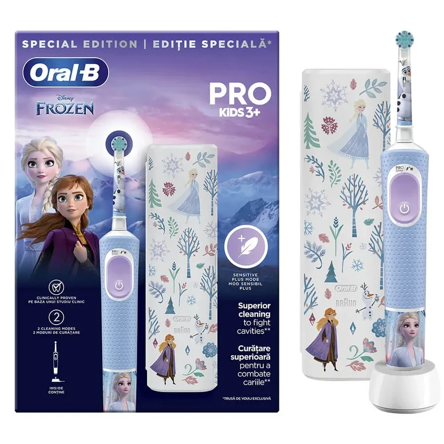 Oral B Pro Kids 3+ Заморожені з дорожньою коробкою: ціни та характеристики
