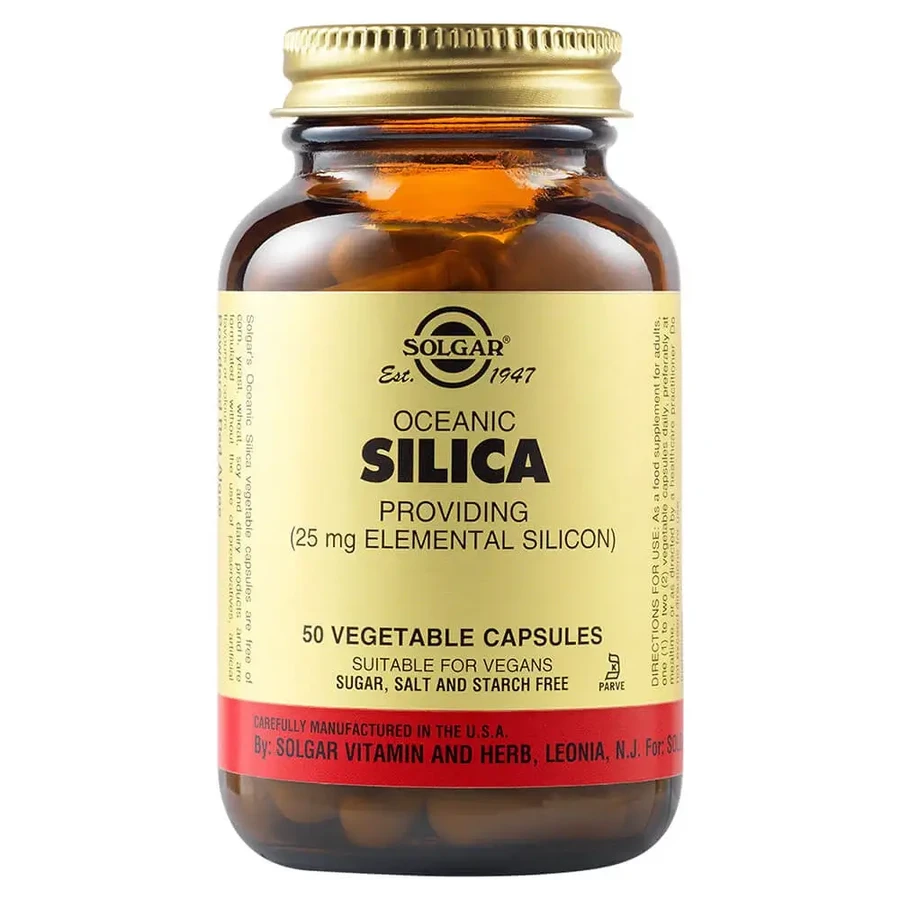 Solgar Oceanic Silica 25mg 50caps: цены и характеристики