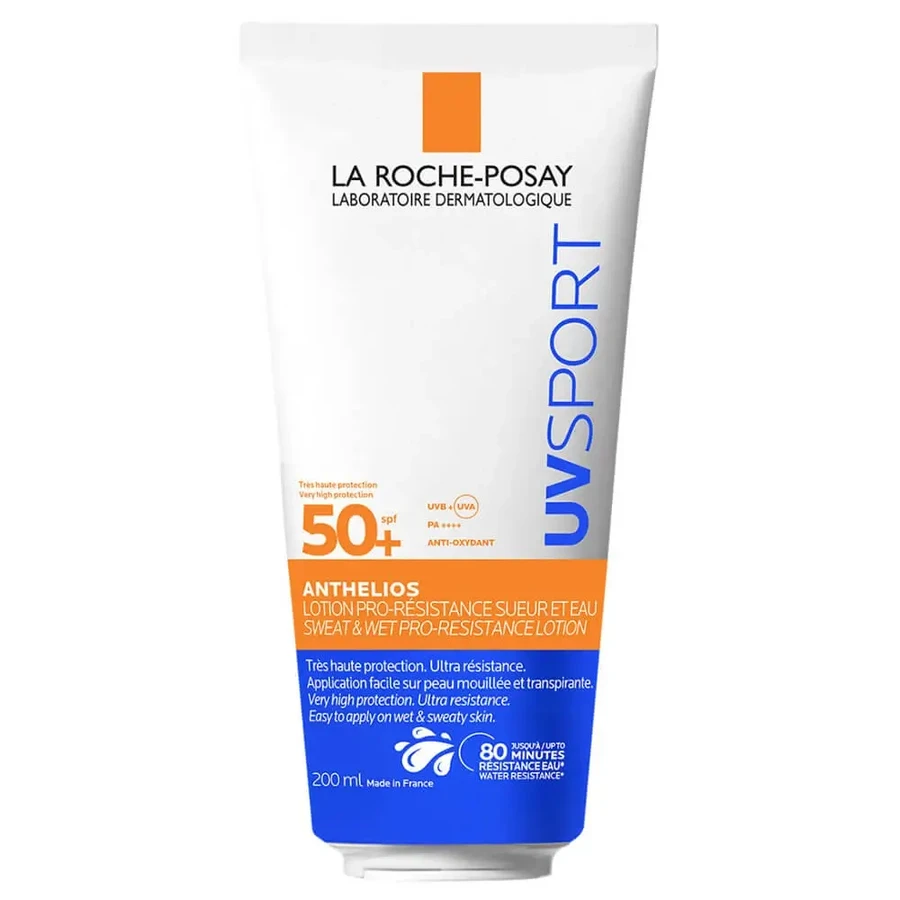 Лосьйон La Roche Posay Anthelios UV Sport Sweat & Wet Pro-Resistance Лосьйон проти поту та вологи SPF50+ 200 мл: ціни та характеристики