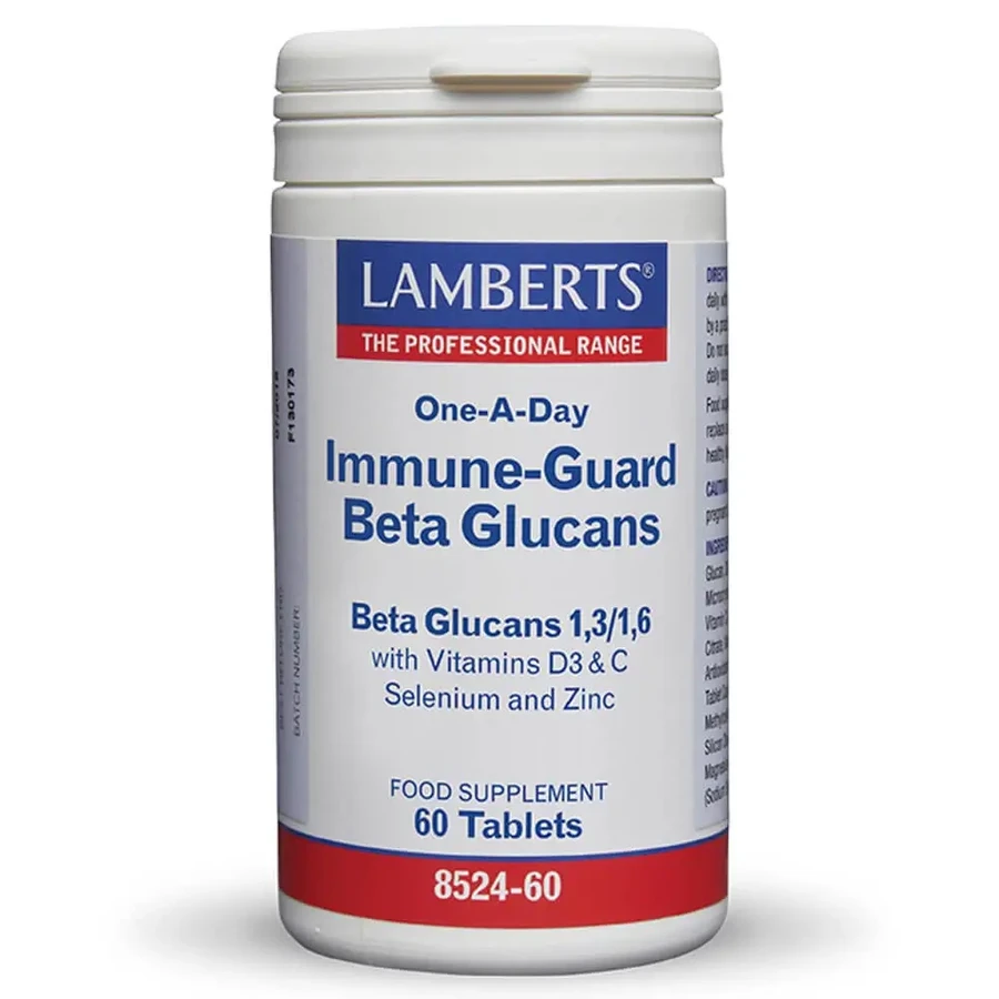 Lamberts Immune Guard Бета-глюкан 60 табл.: ціни та характеристики