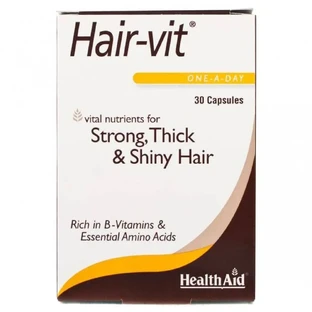 Health Aid Hairvit Capsule 30 Blister