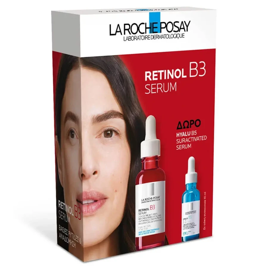La Roche Posay Promo Pack Ретинол B3 Сыворотка 30 мл с Гиалу B5 Сыворотка сурактивированная 10 мл БЕСПЛАТНО: цены и характеристики