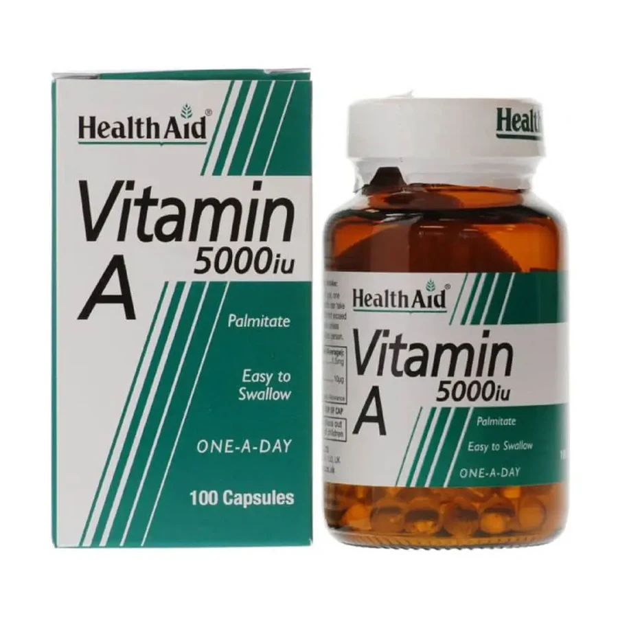 Health Aid Vitamin A 5000iu Capsules 100: цены и характеристики