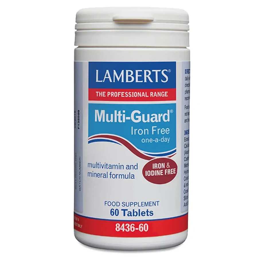Lamberts Multi-Guard Iron Free 60tabs: ціни та характеристики