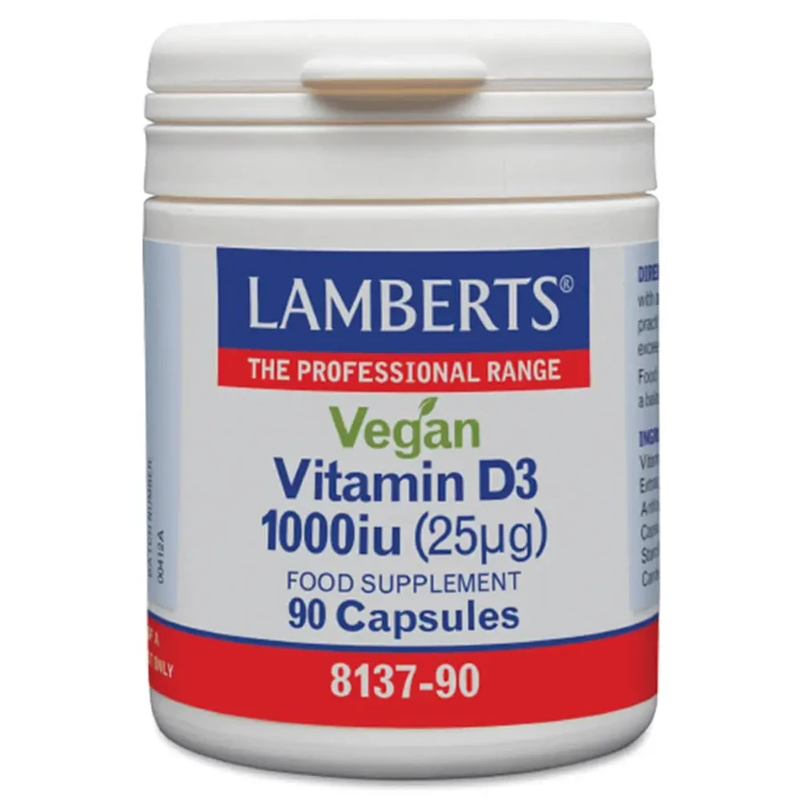 Lamberts Vegan Vitamin D3 1000iu 90tabs: цены и характеристики