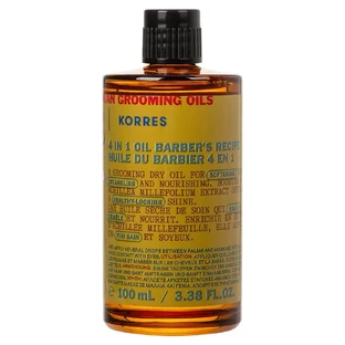 Korres Athenian Grooming 4 в 1 Масло Рецепт парикмахера 100 мл