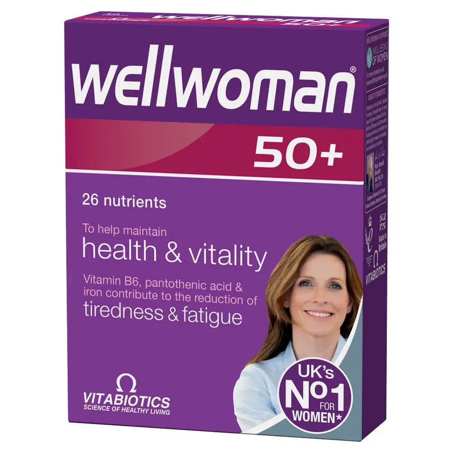 Vitabiotics Wellwoman 50+ 30 таблеток: цены и характеристики