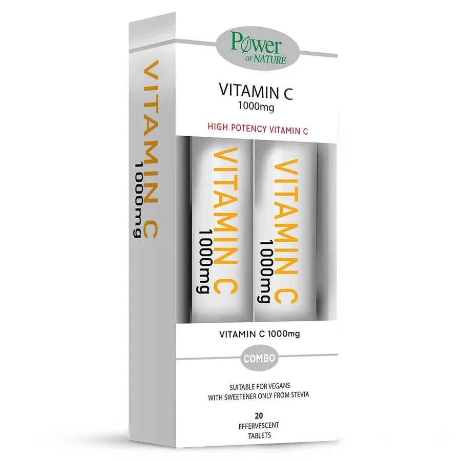 Power Health Vitamin C 1000mg 2x20eff.tabs - Promo Pack: цены и характеристики