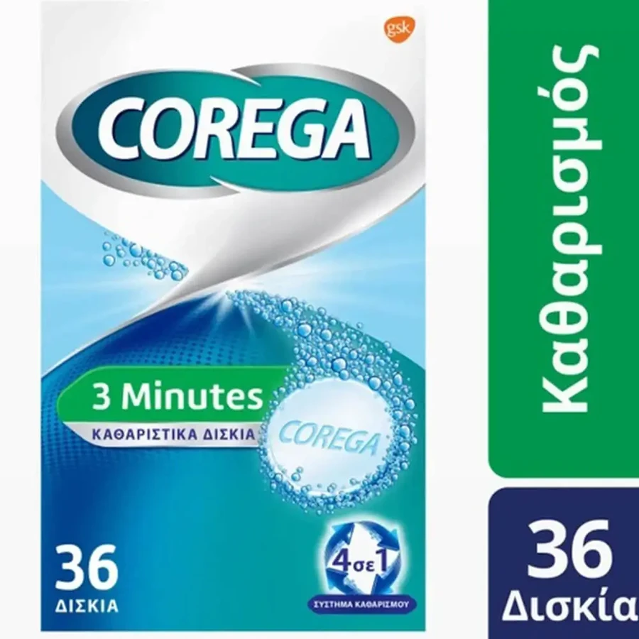 Corega 3 Minutes 36 Tabs: цены и характеристики