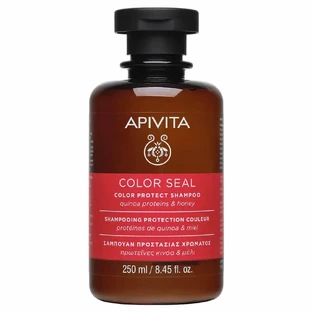 Apivita Color Seal Шампунь для захисту кольору з протеїном лободи та медом 250мл