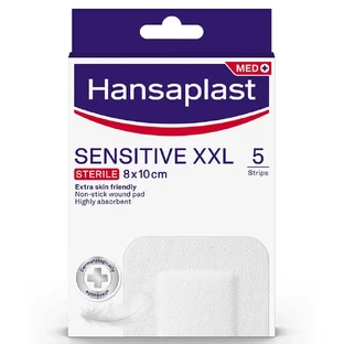 Hansaplast Med+ Sensitive XXL стерильный 8x10см 5шт