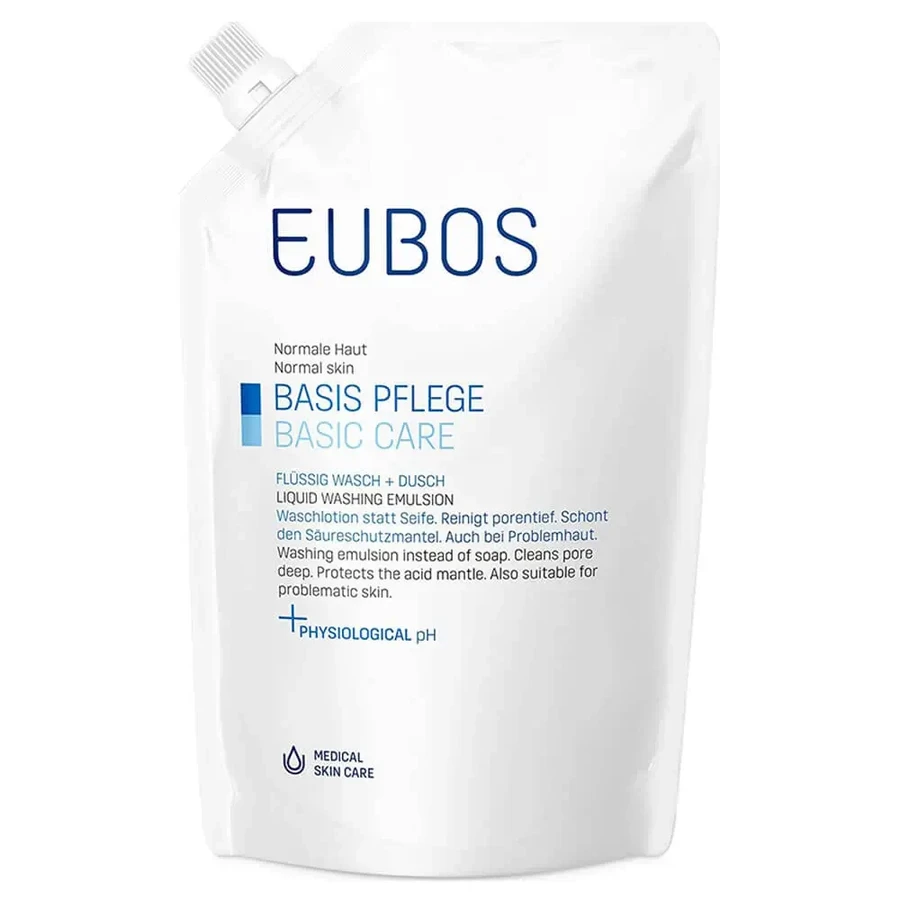 Eubos Basic Care Refill Жидкая эмульсия для стирки (без запаха) 400 мл: цены и характеристики