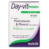 Health Aid Day-Vit Probio 2billion Probiotic & Coq10 30 таблеток
