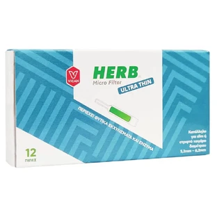 Vican Herb Micro Filter Ultra Thin 12 таблеток