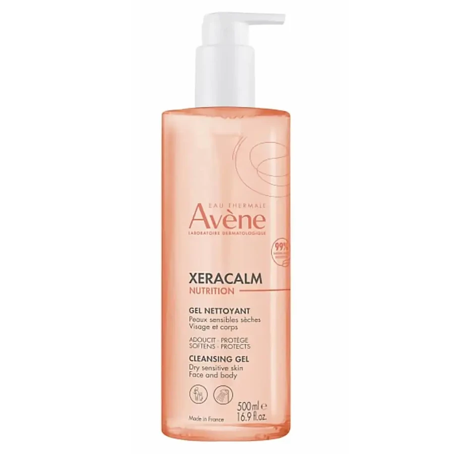 Avene Xeracalm Nutrition Очищающий гель 500 мл: цены и характеристики