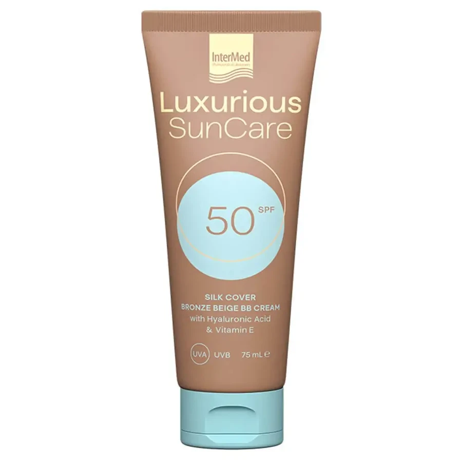 Розкішний сонцезахисний крем SunCare Silk Cover Silk Cover Bronze Beige BB Cream SPF50 75 мл: ціни та характеристики