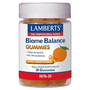 Lamberts Biome Balance Льодяники з натуральним апельсиновим смаком 30шт
