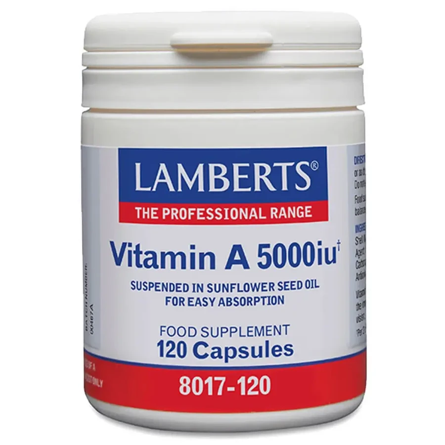 Lamberts Vitamin A 5000iu 120 капс.: ціни та характеристики