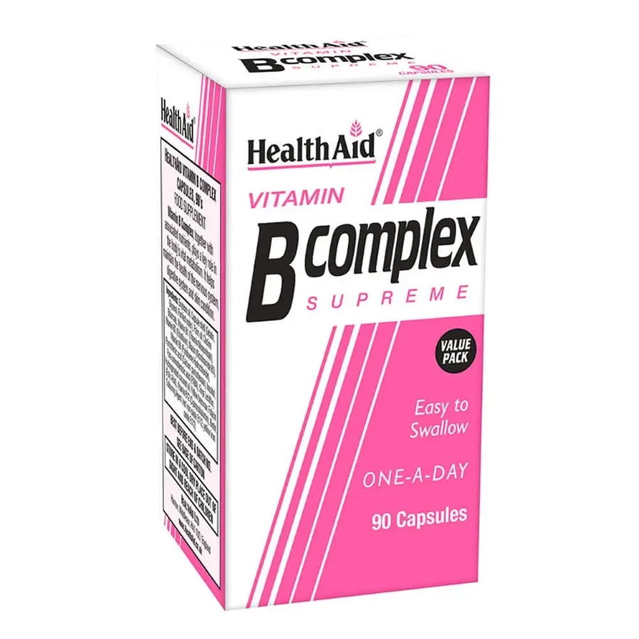 Health Aid B Complex Supreme 90caps: цены и характеристики